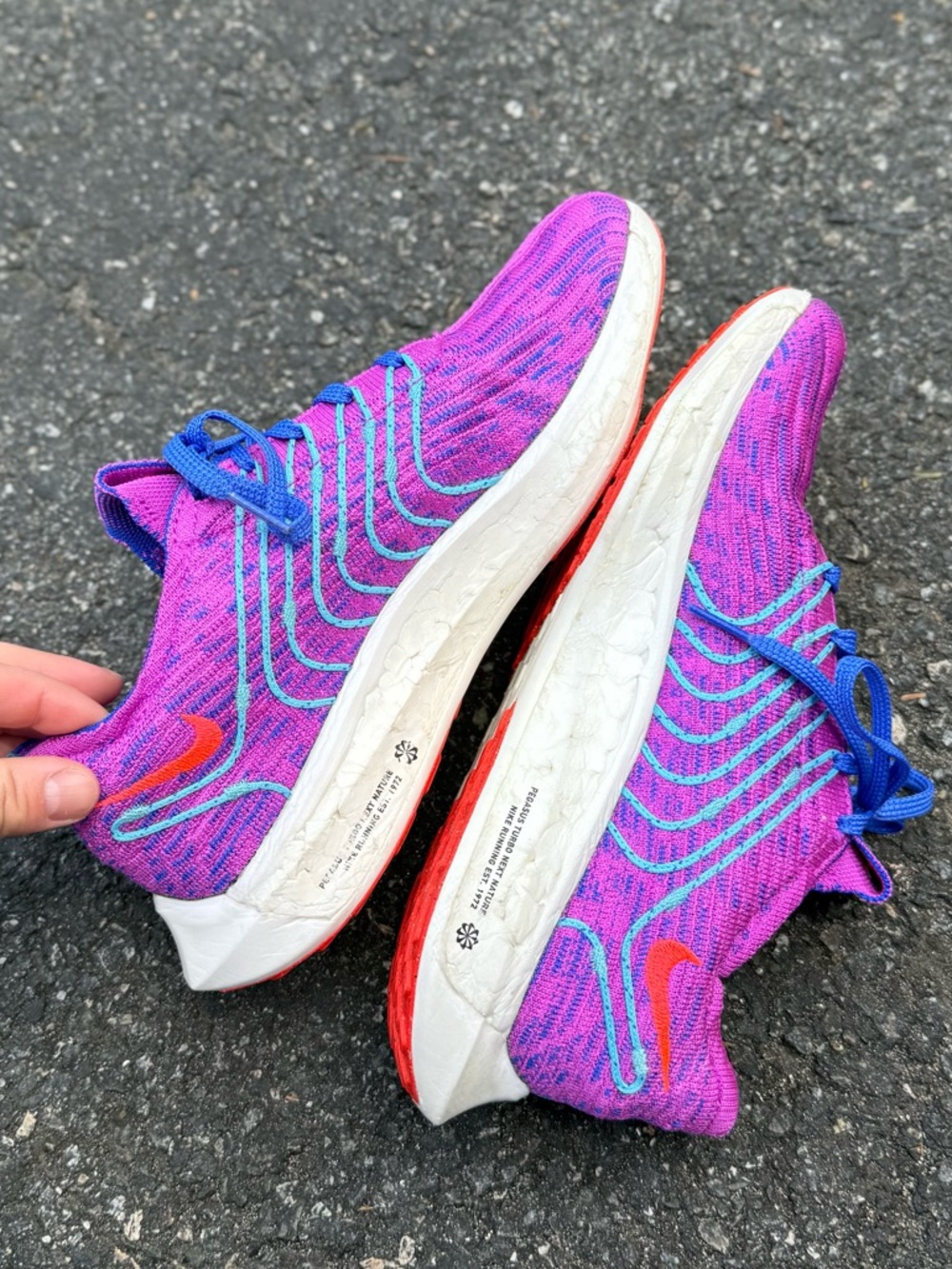 Running shoes Nike Pegasus Turbo Next Nature size 8.5 - Picture 9 of 12